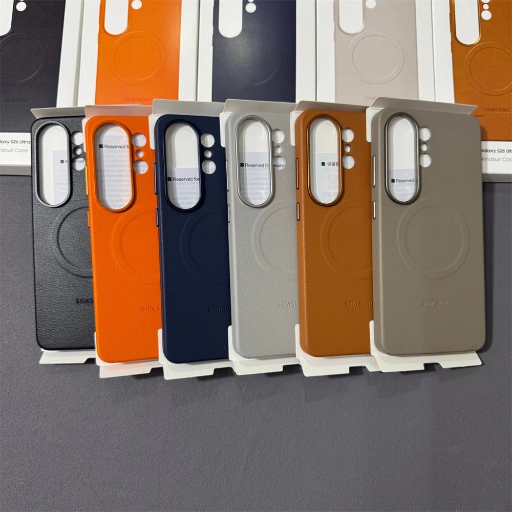 Galaxy S26 Ultra Kindsuit Leather Case with MagSafe