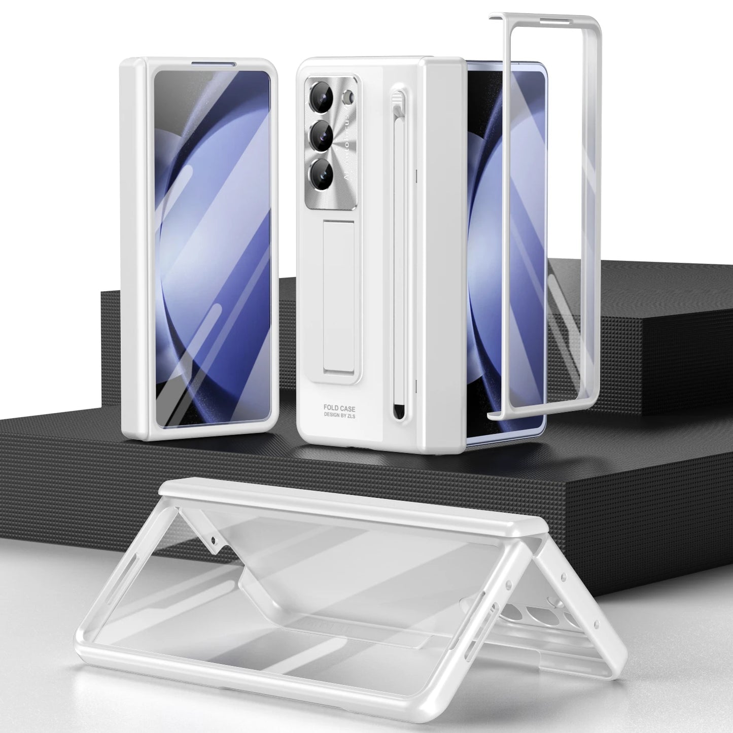 Galaxy Z Fold6 Premium Armor Kickstand Case