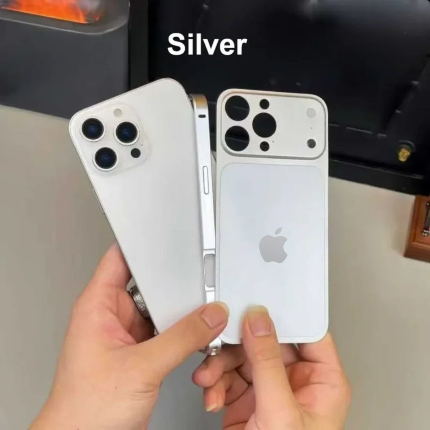 iPhone Metal Converter Case – Metal Bumper & Back Panel