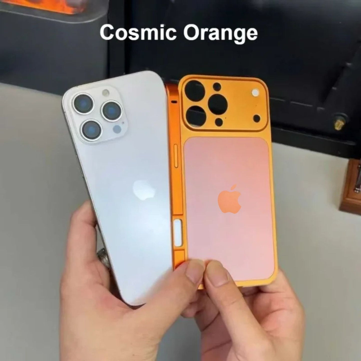 iPhone Metal Converter Case – Metal Bumper & Back Panel