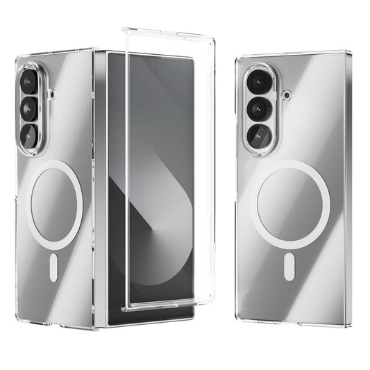 Anti Yellow Magsafe Clear Case for Galaxy Z Fold Series