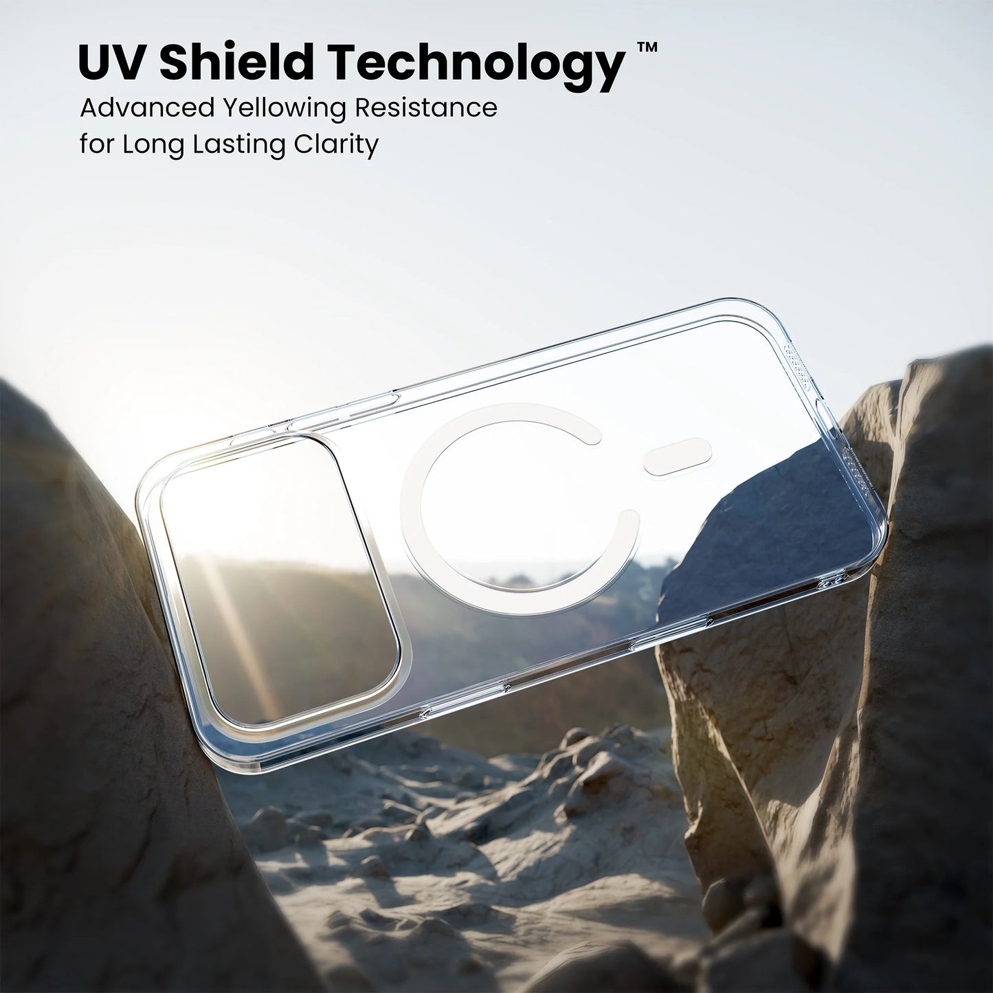 Anti Yellow Magsafe Clear Case - iPhone