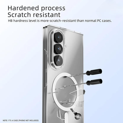 Anti Yellow Magsafe Clear Case for Galaxy Z Fold Series