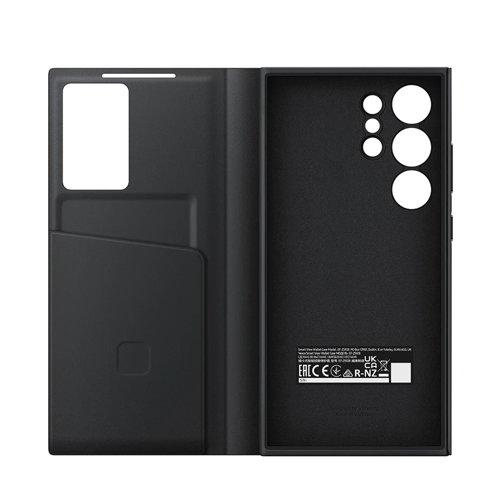 Galaxy S24 Ultra Smart View Wallet Flip Case (No App Required)