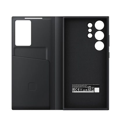 Galaxy S24 Ultra Smart View Wallet Flip Case (No App Required)