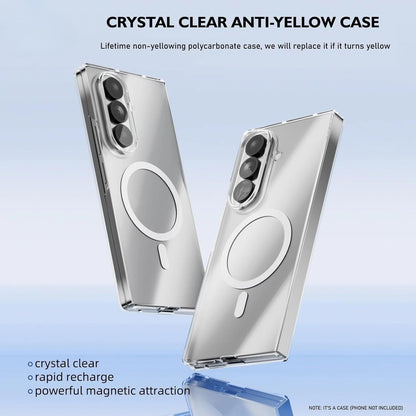 Anti Yellow Magsafe Clear Case for Galaxy Z Fold Series