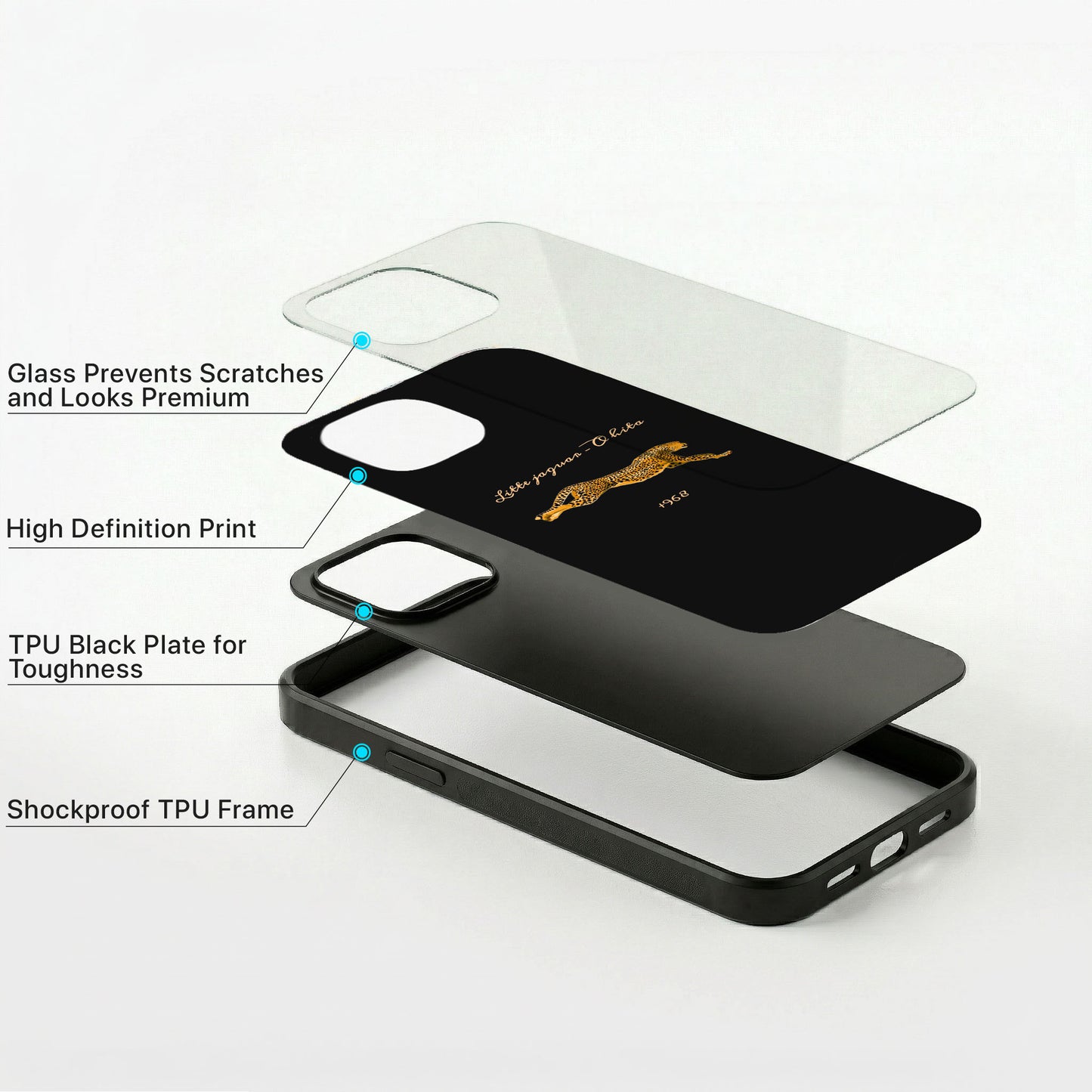 Alpha Drive Glass Case - iPhone