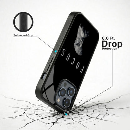 Bold Spirit Glass Case - iPhone