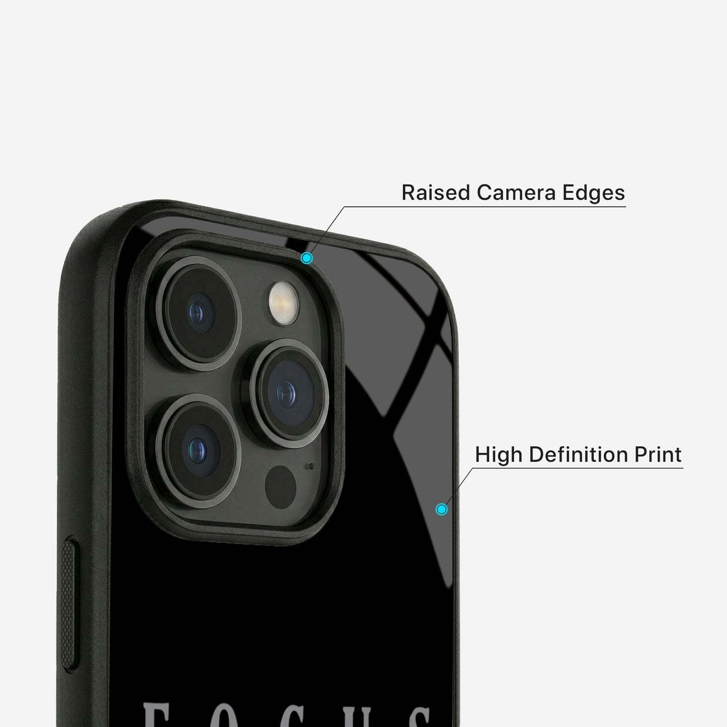 Bold Spirit Glass Case - iPhone