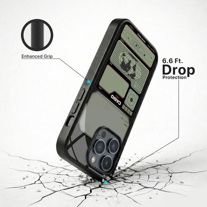 Casio Panel Glass Case - iPhone