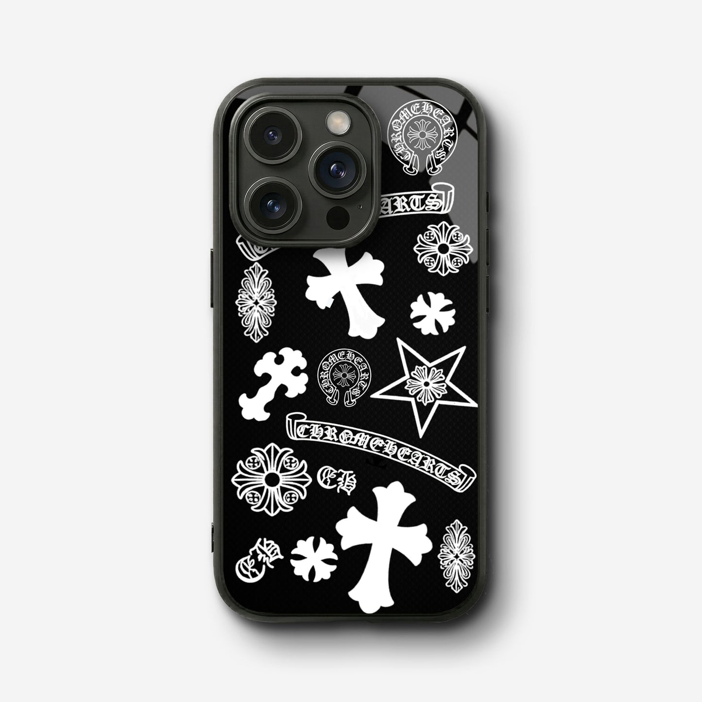 Silver Signs Glass Case - iPhone