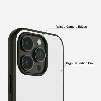 Clear Vision Glass Case - iPhone