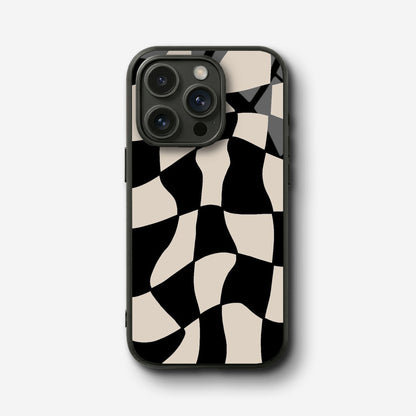 Cool Wave Glass Case - iPhone