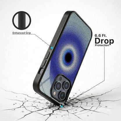 Cosmic Guardian Glass Case - iPhone