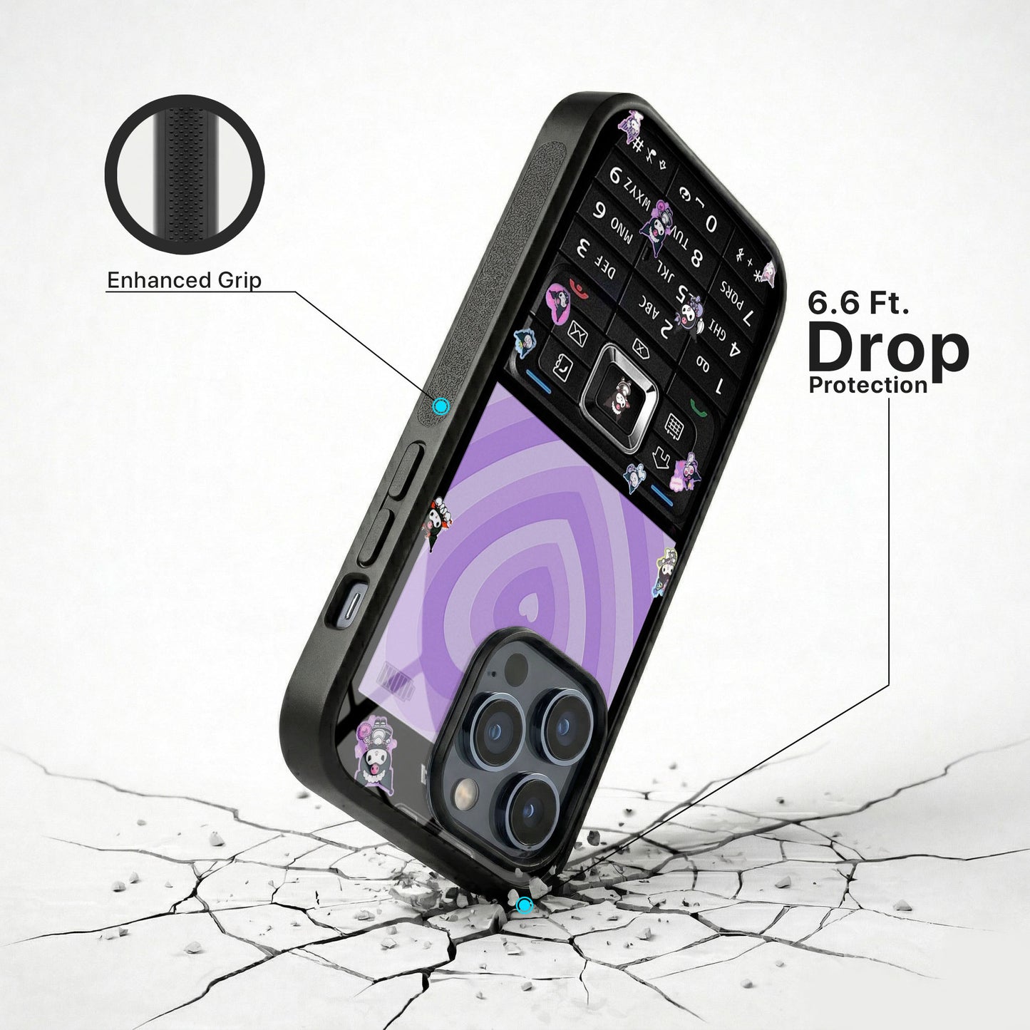 Cute Nokia Glass Case - iPhone