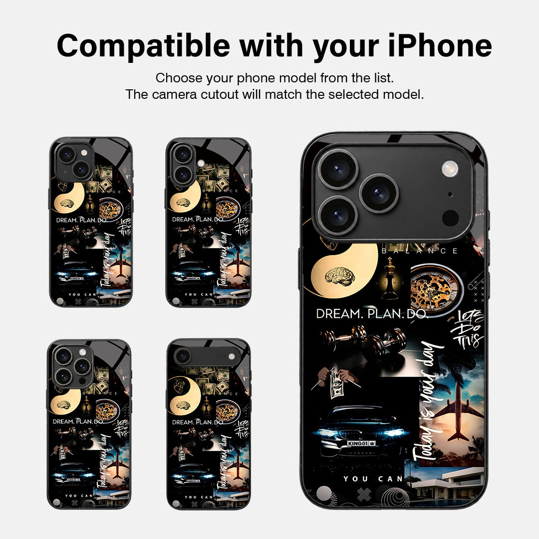 Dream Journey Glass Case - iPhone