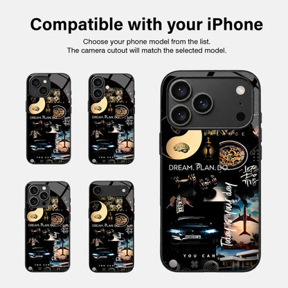Dream Journey Glass Case - iPhone