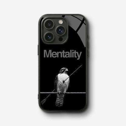 Eagle Mentality Glass Case - iPhone
