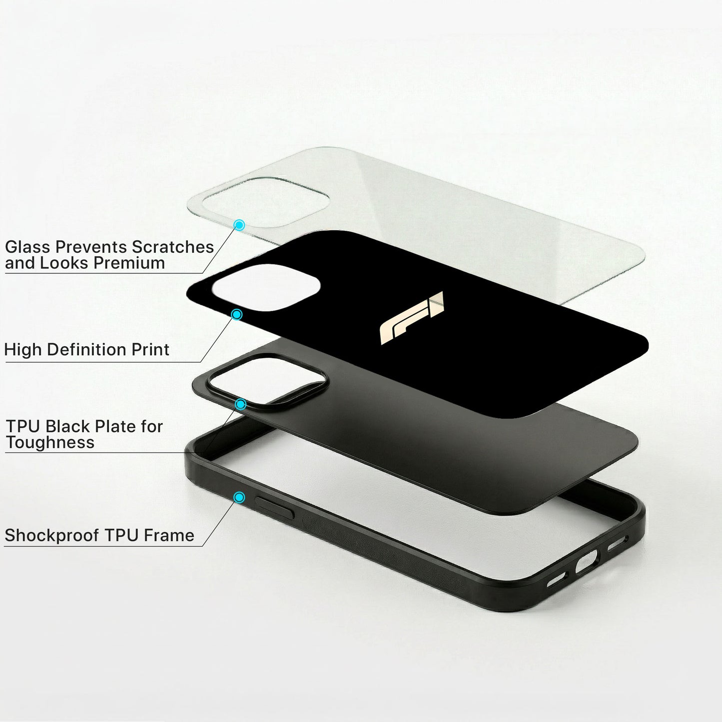 F1 Glass Case - iPhone