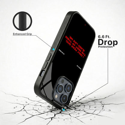Fear None Glass Case - iPhone