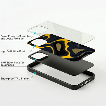 Fluid Glow Glass Case - iPhone