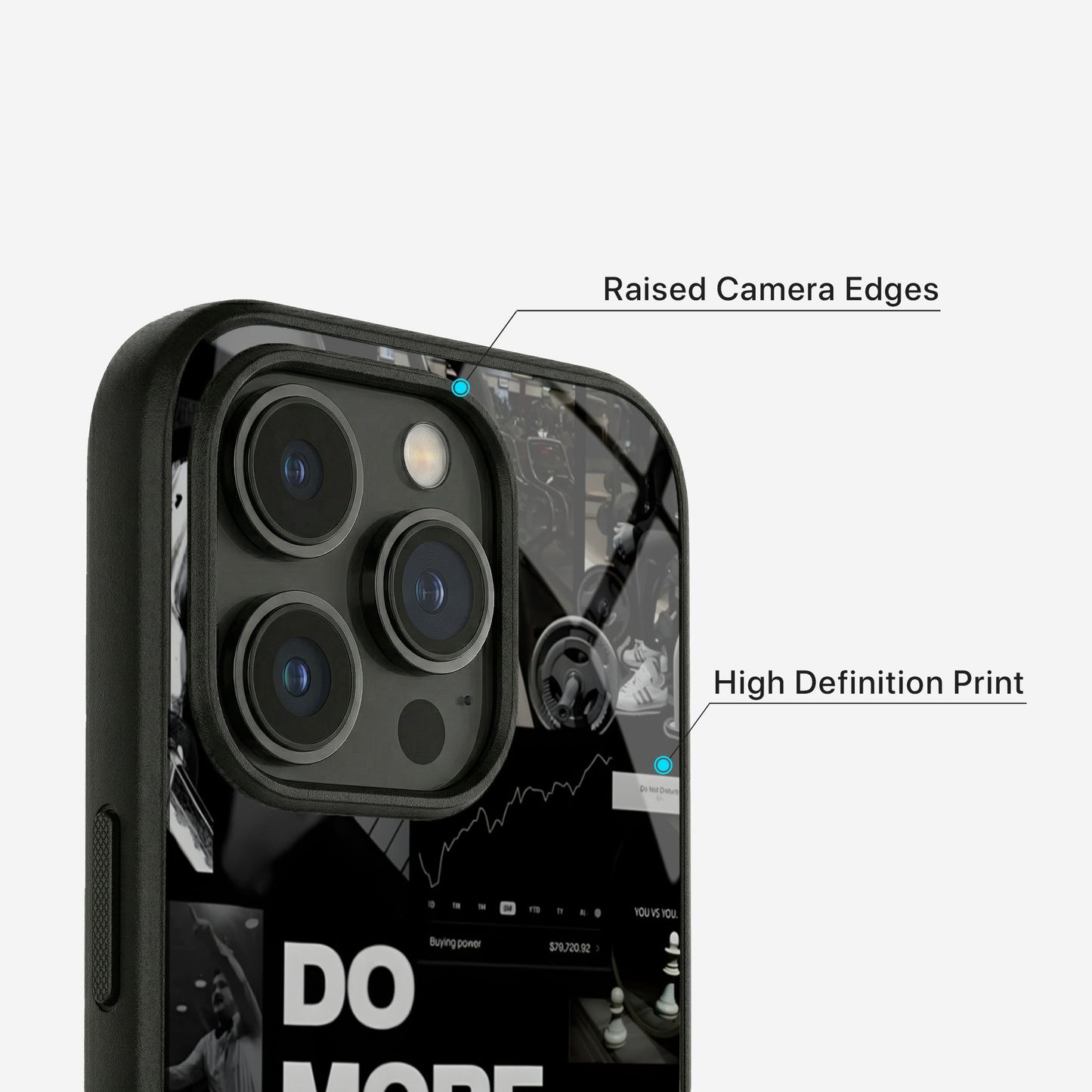 Focus Mode Glass Case - iPhone