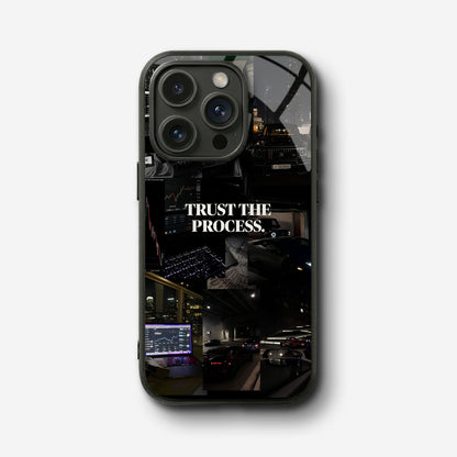 Focused Journey Glass Case - iPhone