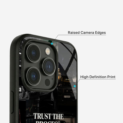 Focused Journey Glass Case - iPhone