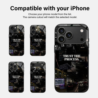 Focused Journey Glass Case - iPhone