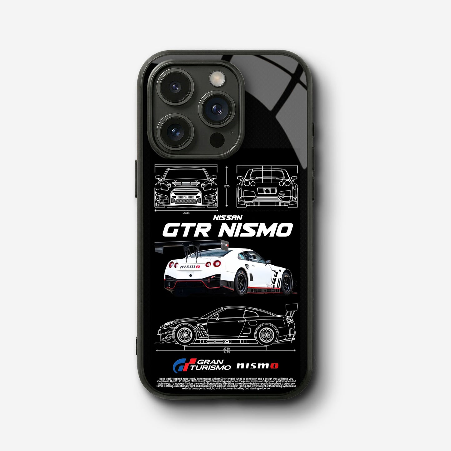 GTR Nismo Glass Case - iPhone