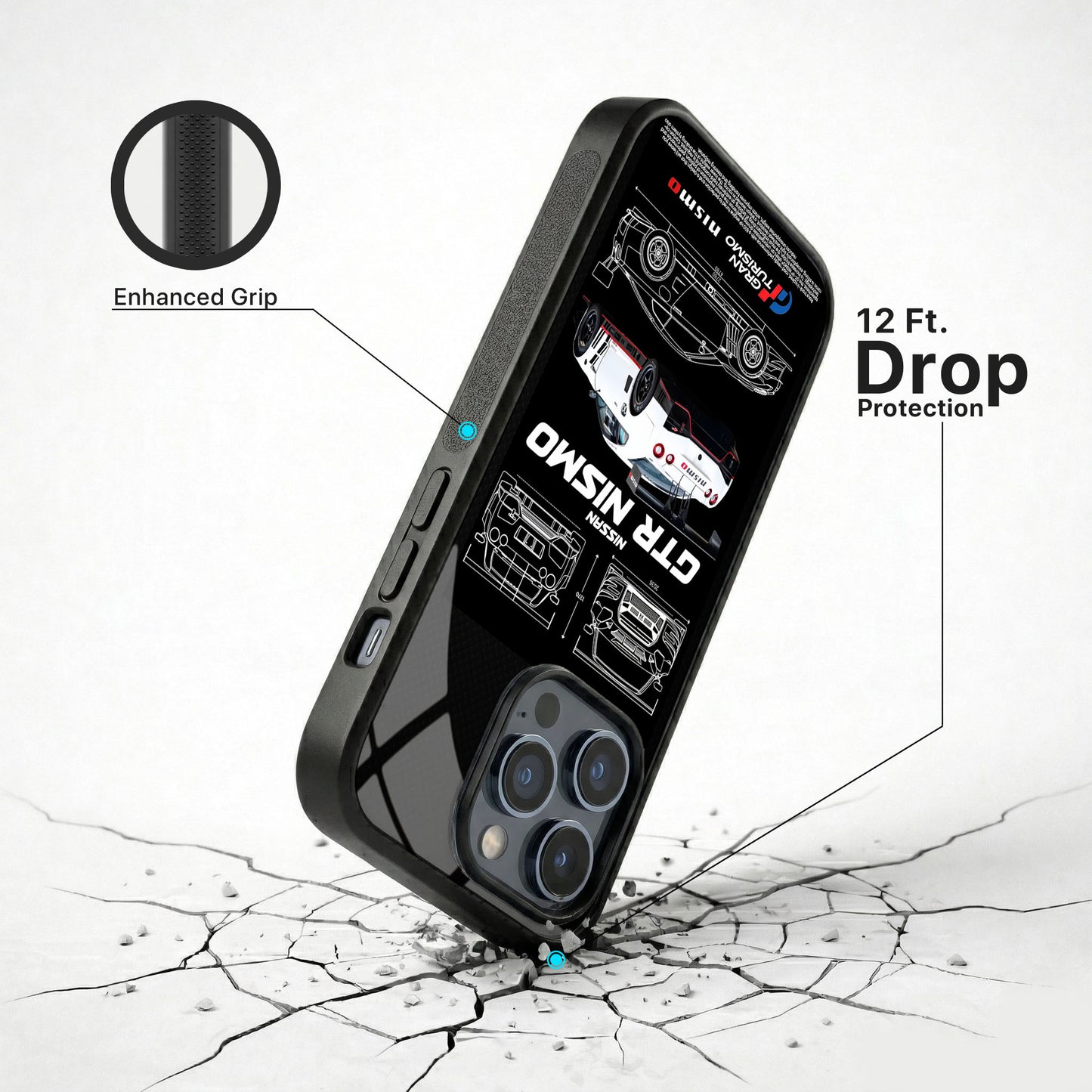 GTR Nismo Glass Case - iPhone