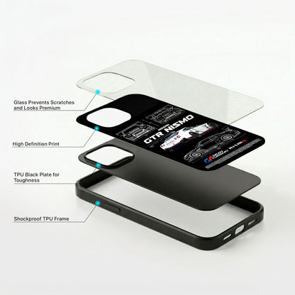 GTR Nismo Glass Case - iPhone