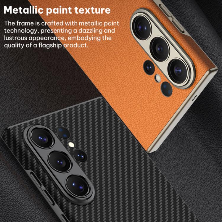 Galaxy S26 Ultra Slim Leather Case with Curved Edges