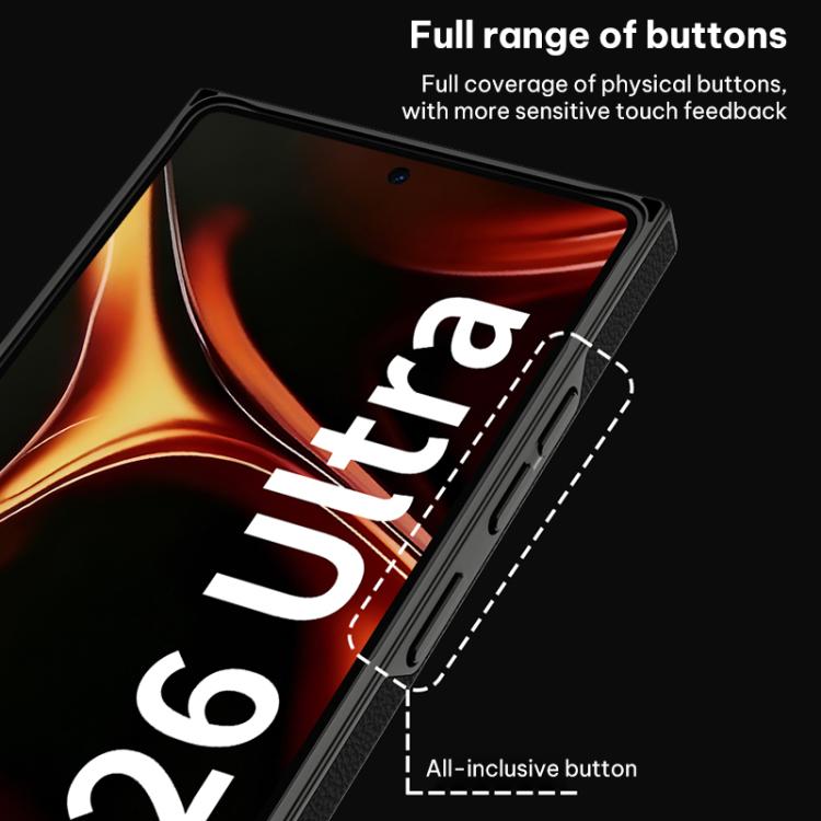 Galaxy S26 Ultra Slim Leather Case with Curved Edges