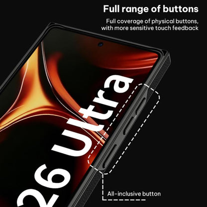 Galaxy S26 Ultra Slim Leather Case with Curved Edges