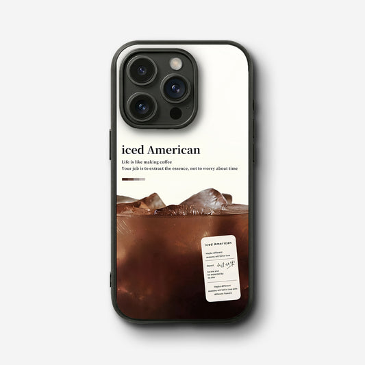 Iced American Glass Case - iPhone