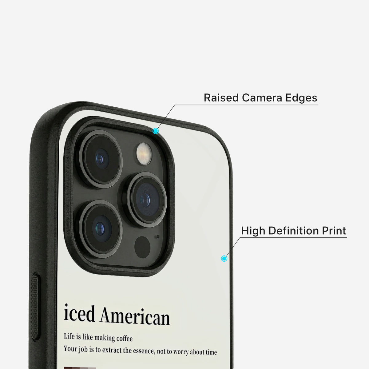 Iced American Glass Case - iPhone