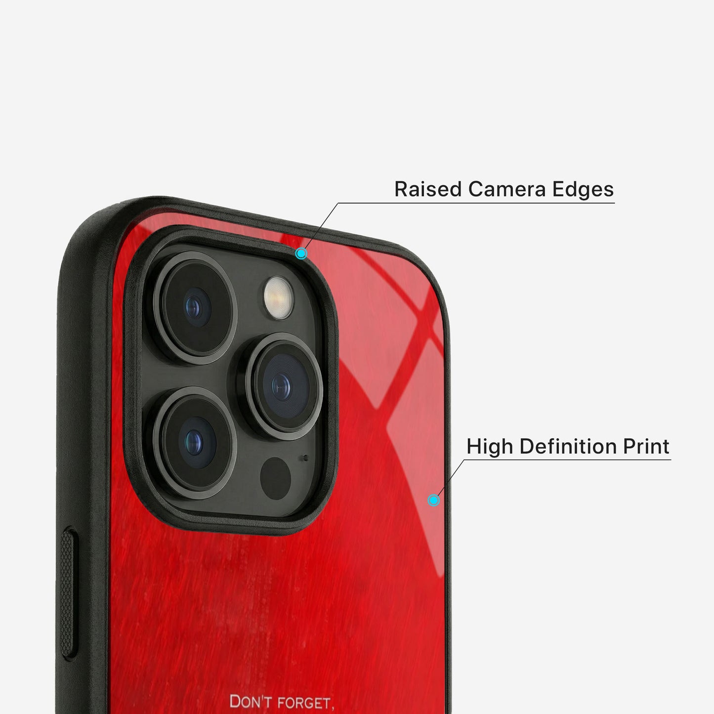 Iron Mind Glass Case - iPhone
