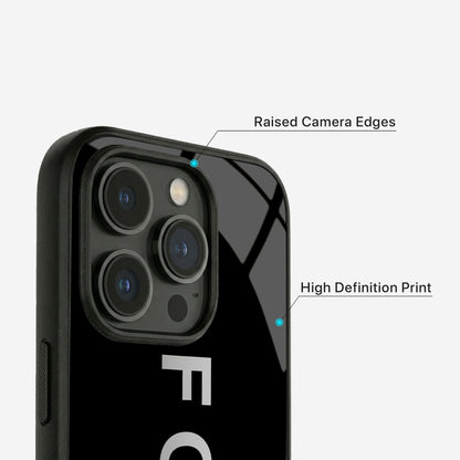 Just Focus Glass Case - iPhone