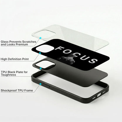 Just Focus Glass Case - iPhone
