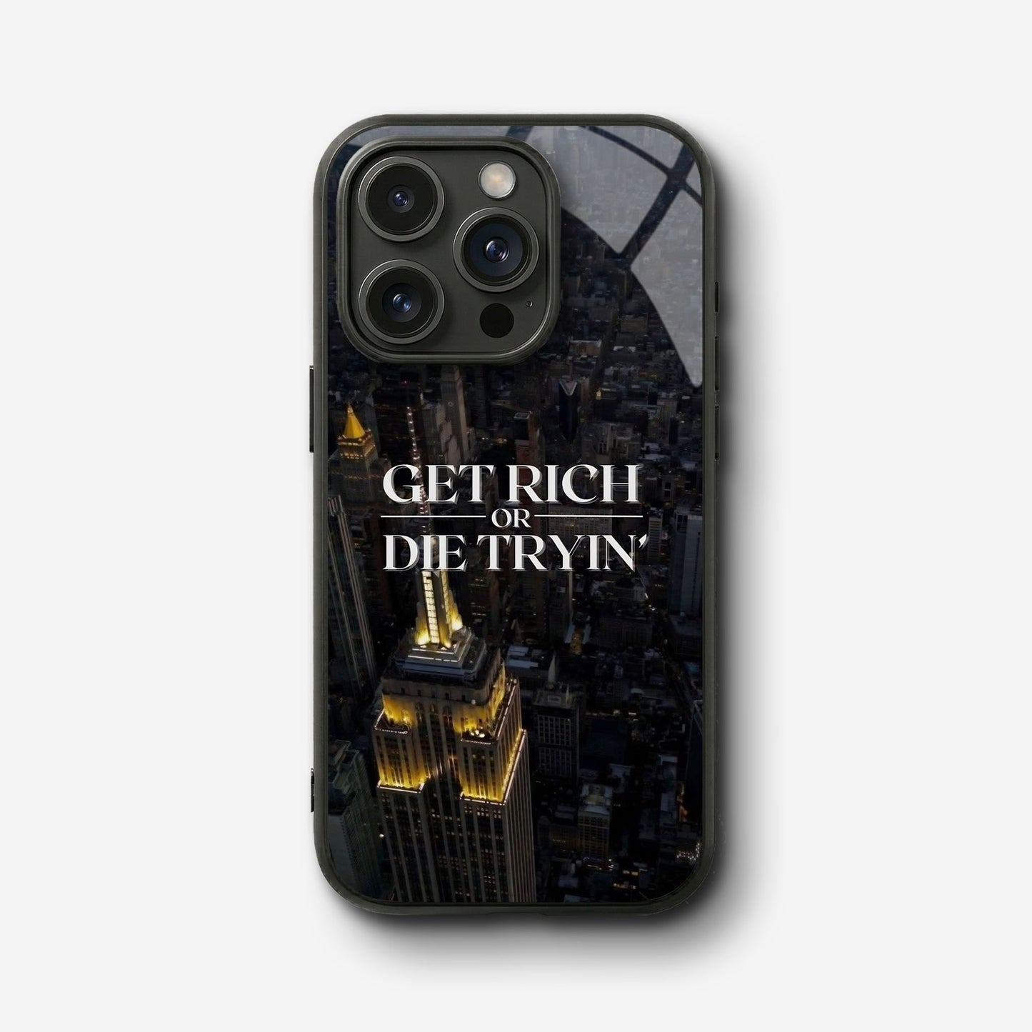 Keep Tryin Glass Case - iPhone