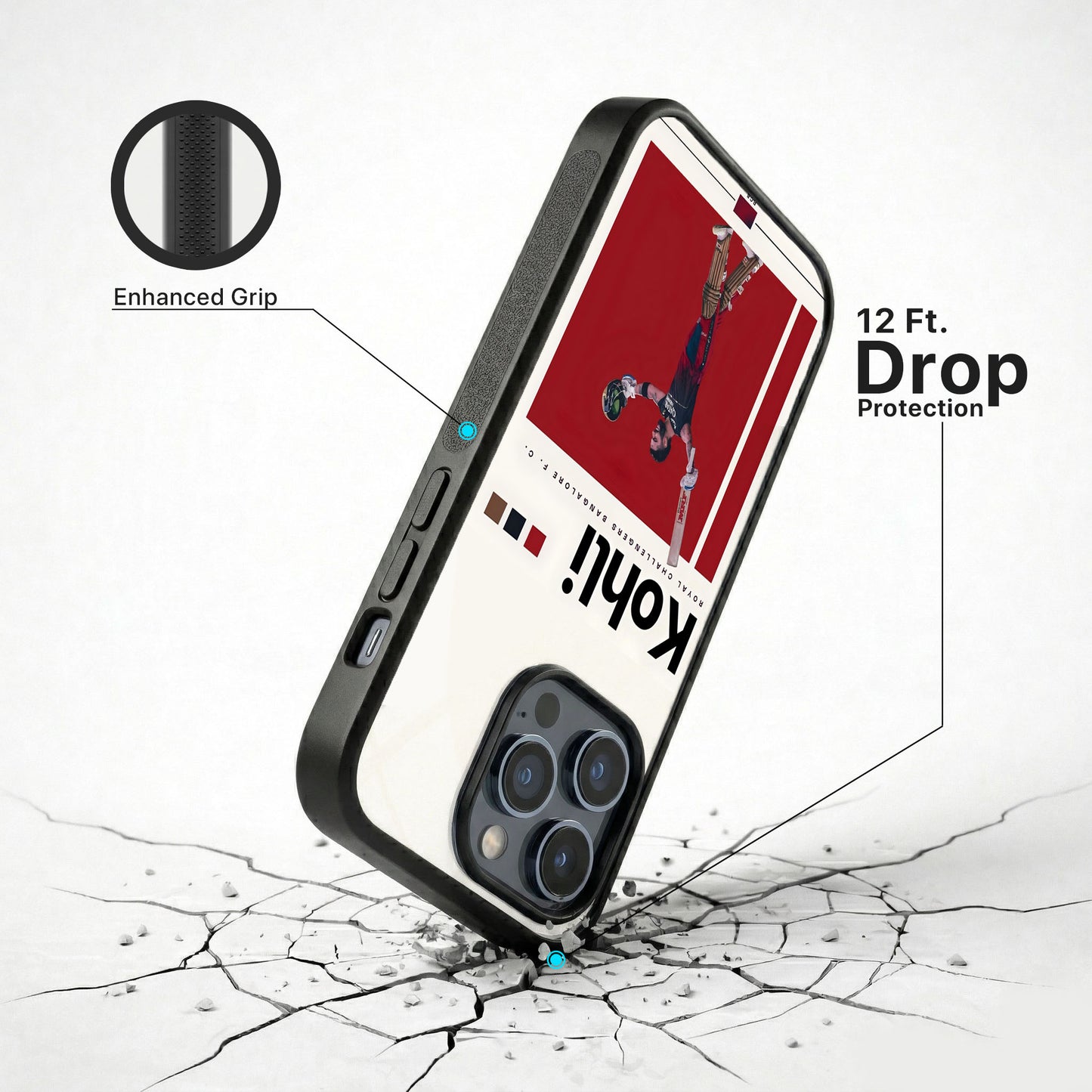 King Mode Glass Case - iPhone
