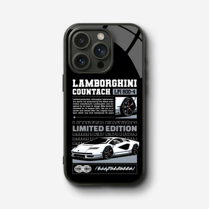 LPI 800-4 Countach Glass Case - iPhone