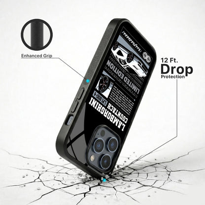LPI 800-4 Countach Glass Case - iPhone