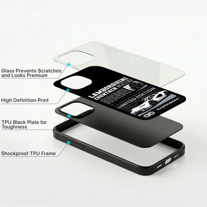 LPI 800-4 Countach Glass Case - iPhone