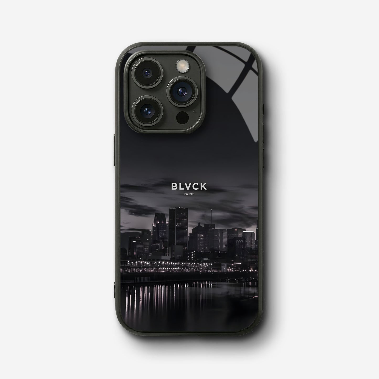 Midnight Paris Glass Case - iPhone