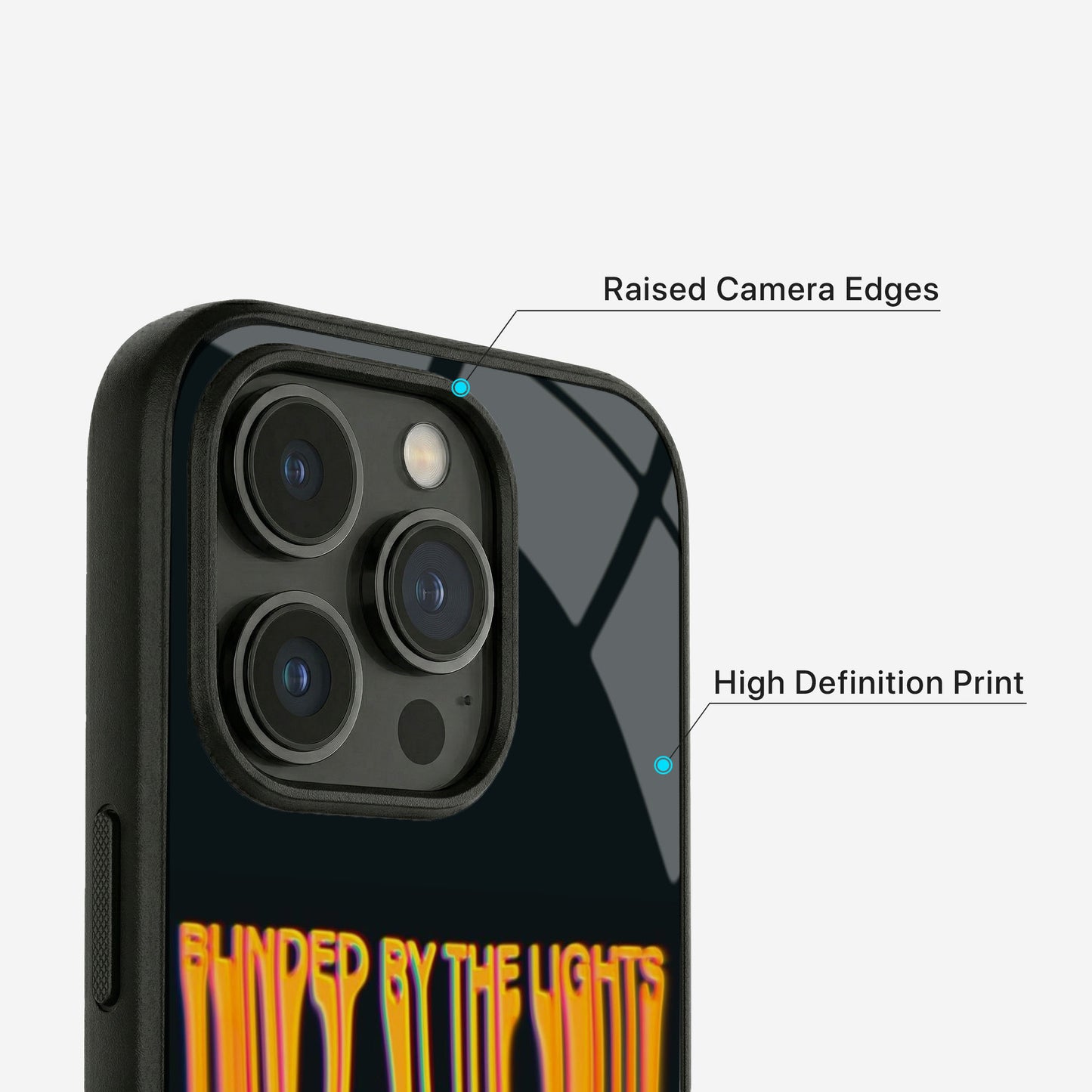 Midnight Vibe Glass Case - iPhone