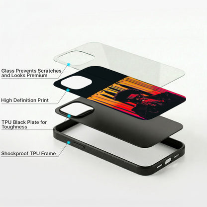 Midnight Vibe Glass Case - iPhone