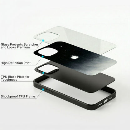 Midnight Vision Glass Case - iPhone