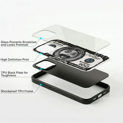 Money Moves Glass Case - iPhone